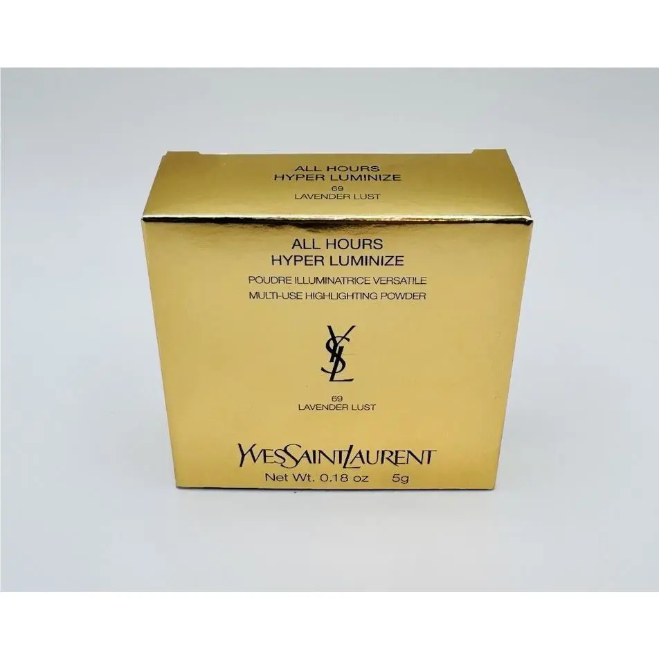 Ysl Yves Saint Laurent Hyper Luminize Highlighter Powder 69 Lavender Lust