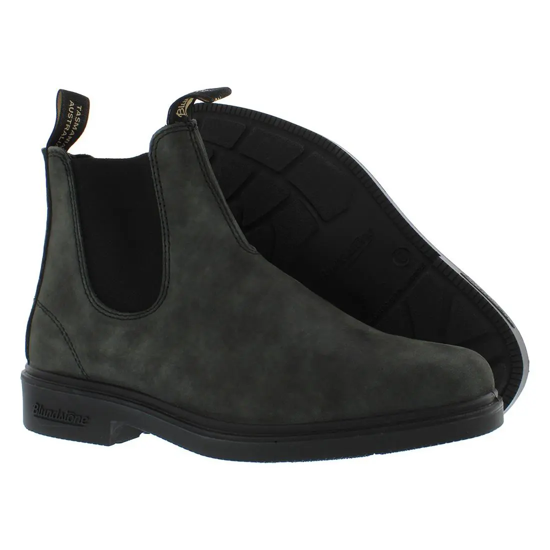 Blundstone Elastic Sided Boot Dress Unisex Shoes Size 4.5 Color: Rustic Black
