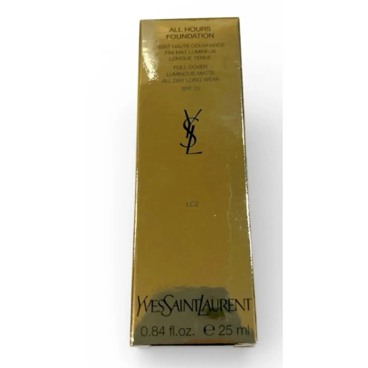 Yves Saint Laurent All Hours Foundation Lumionous Matte - LC2 Light Cool 2