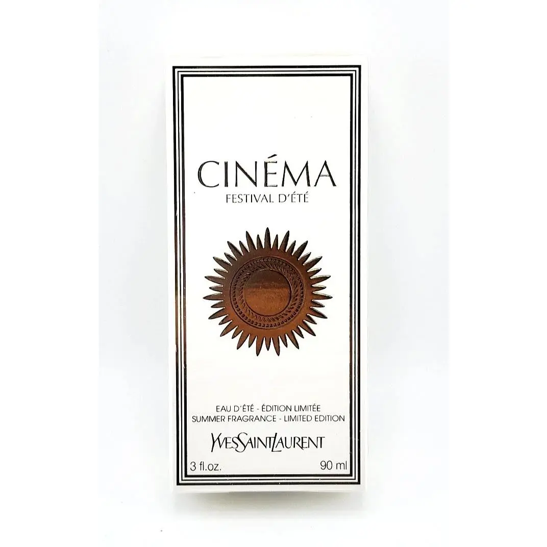 Cinema Festival D`ete-yves Saint LAURENT-EDT-SPRAY-3.0 OZ-90 Ml-authentic-france by Yves Saint Laurent
