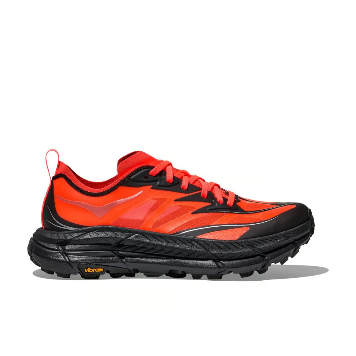 Unisex Hoka Mafate Speed 4 Lite 1168450 Nlmb - Neon Flame / Black