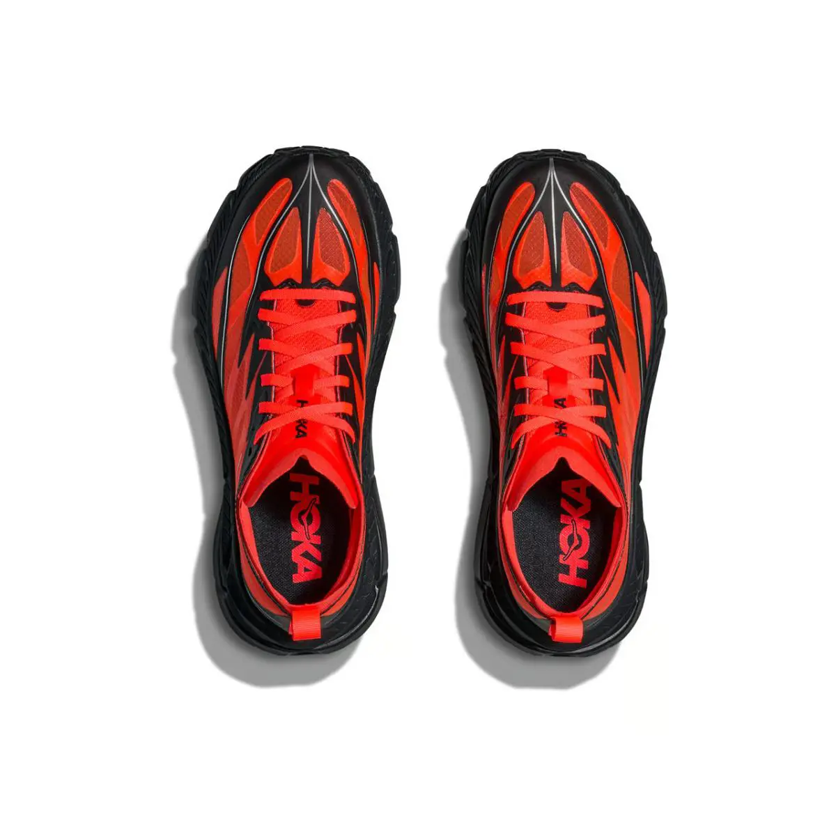 Hoka shoes - Hoka Mafate Speed 4 Lite - 1168450-NLMB - Neon Flame / Black 1