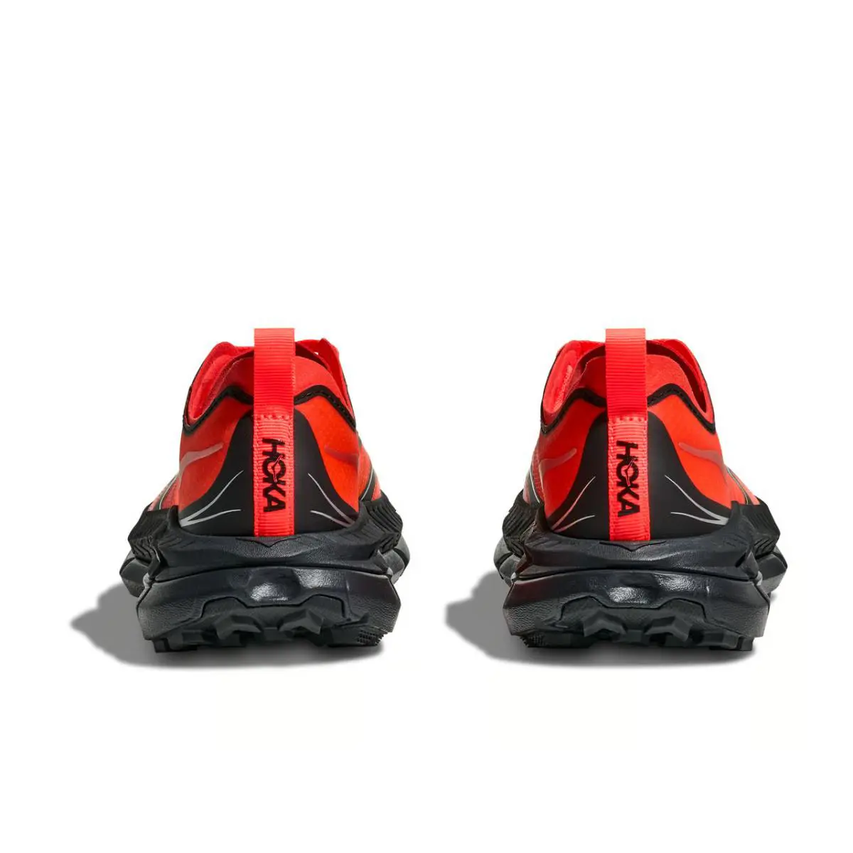 Hoka shoes - Hoka Mafate Speed 4 Lite - 1168450-NLMB - Neon Flame / Black 2