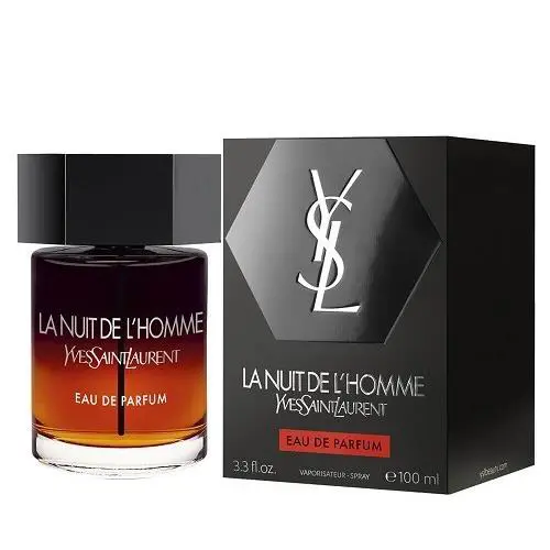 Yves Saint Laurent La Nuit De L`homme By Ysl 3.3 Oz. 100ml Eau de Parfum Men
