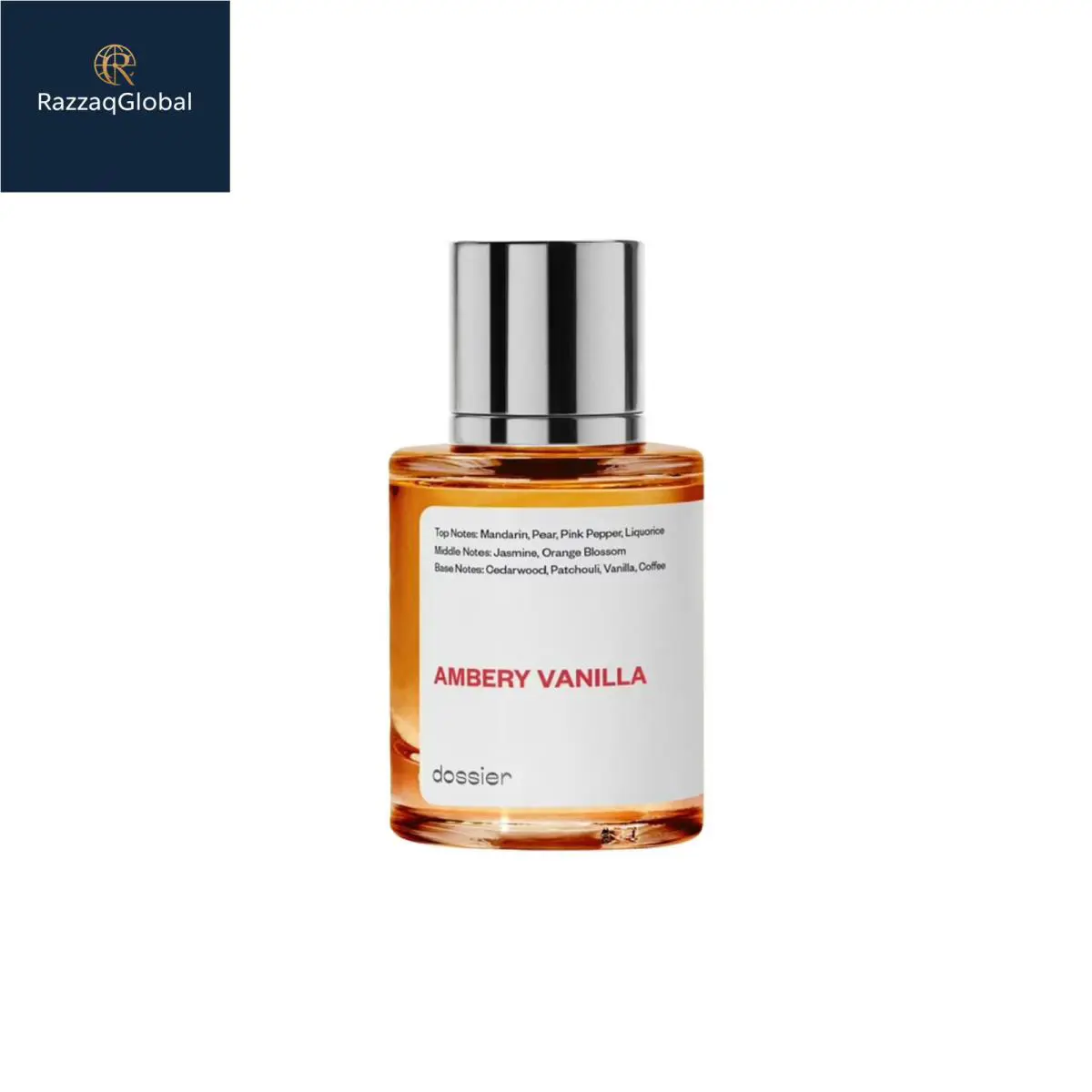 Yves Saint Laurent Dossier Ambery Vanilla Eau De Parfum Inspired by Ysl Black Opium