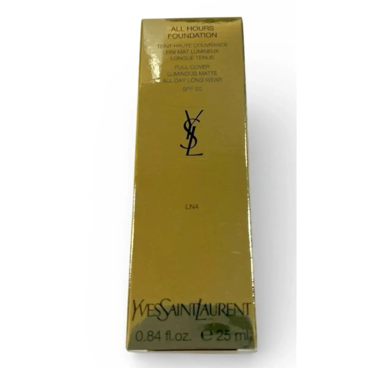 Yves Saint Laurent All Hours Foundation Luminous Matte LN4 Light Neutral 4
