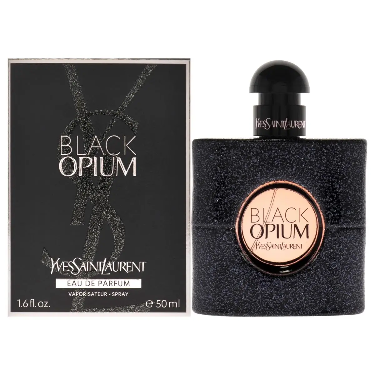 2 Pack Black Opium by Yves Saint Laurent For Women - 1.6 oz Edp Spray