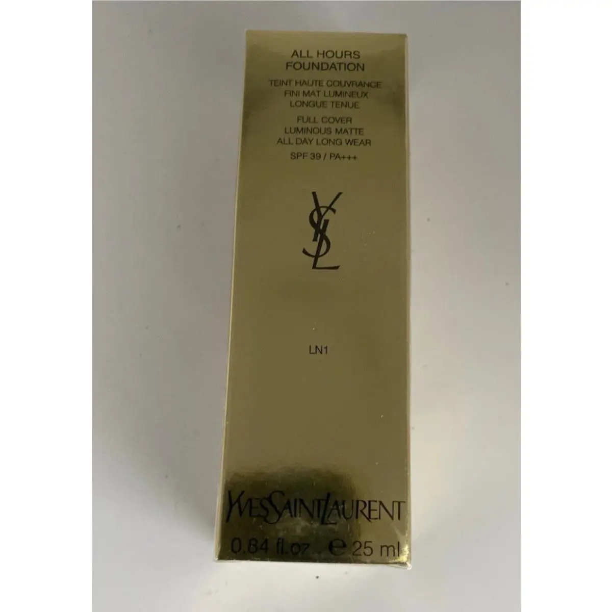 Yves Saint Laurent All Hours Foundation Luminous Matte LN1 Light Neutral 1