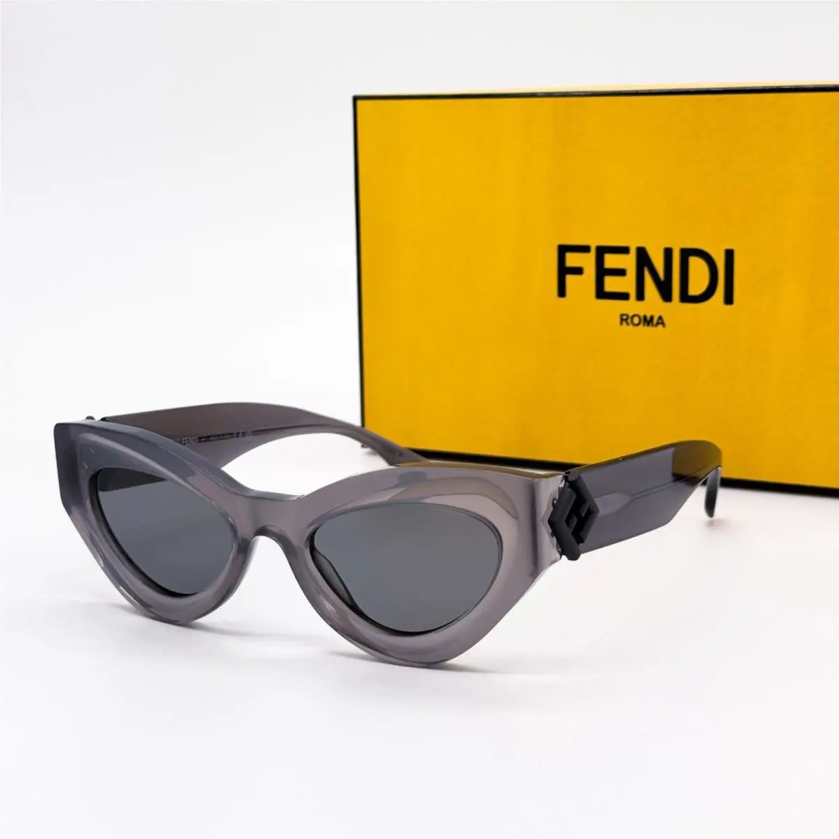 Fendi Sunglasses FE40146I 20A Gray Women Eyewear Fendi