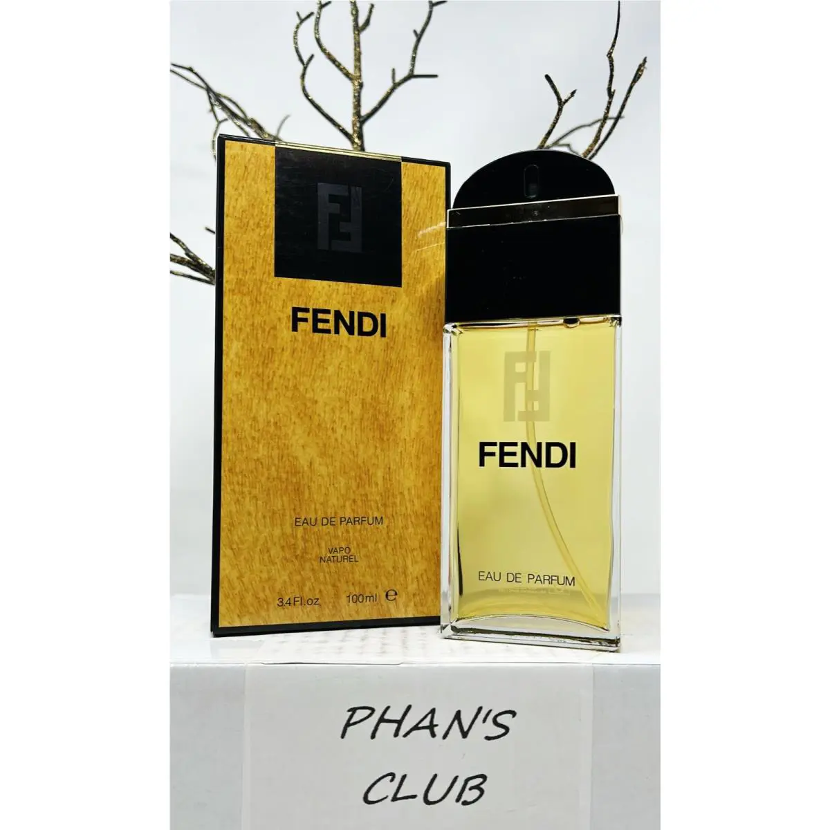 Fendi 3.4oz Eau de Parfum Chypre Floral Fragrance For Women Old Formula