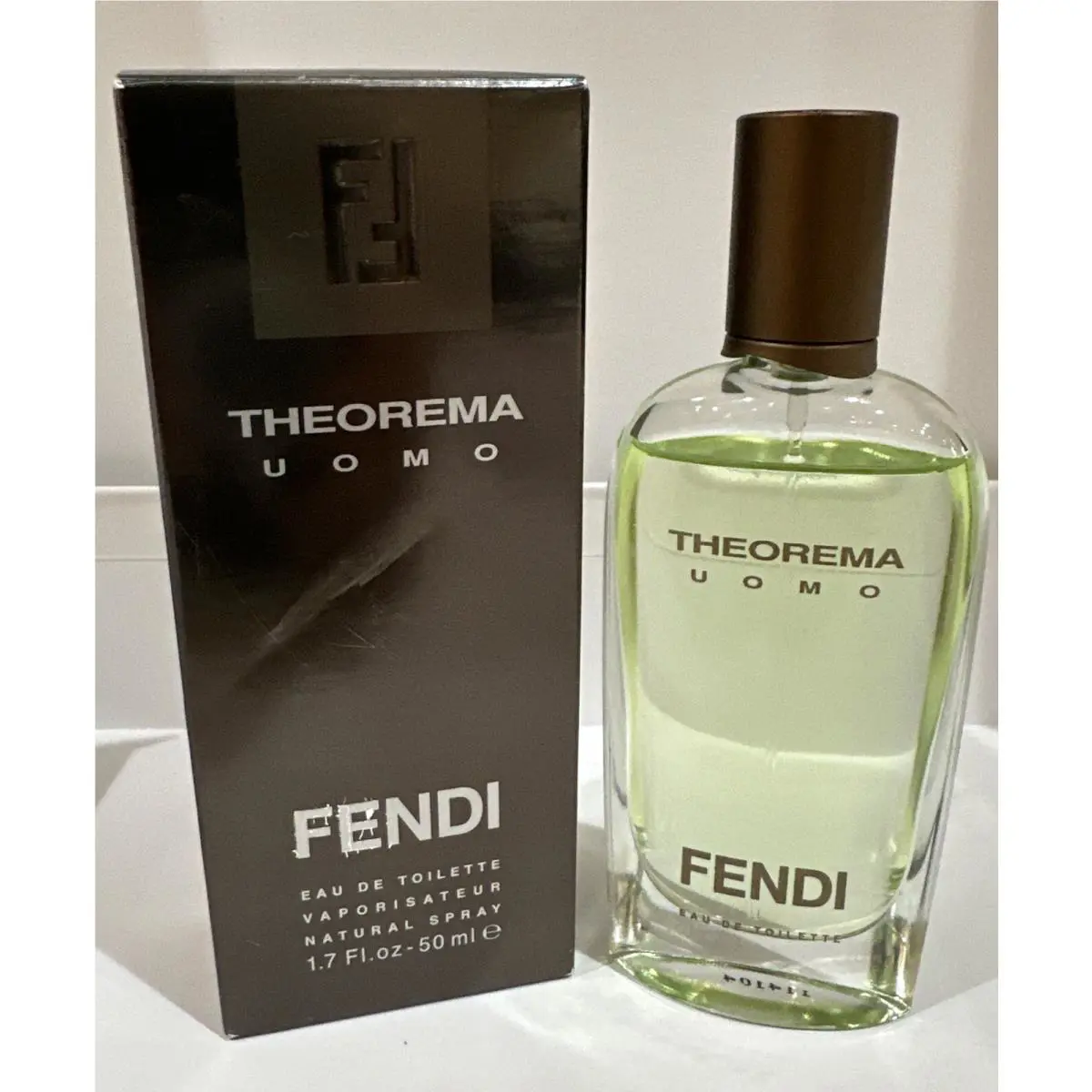 Fendi Theorema Uomo For Men Edt 1.7 oz 50 ml Vintage