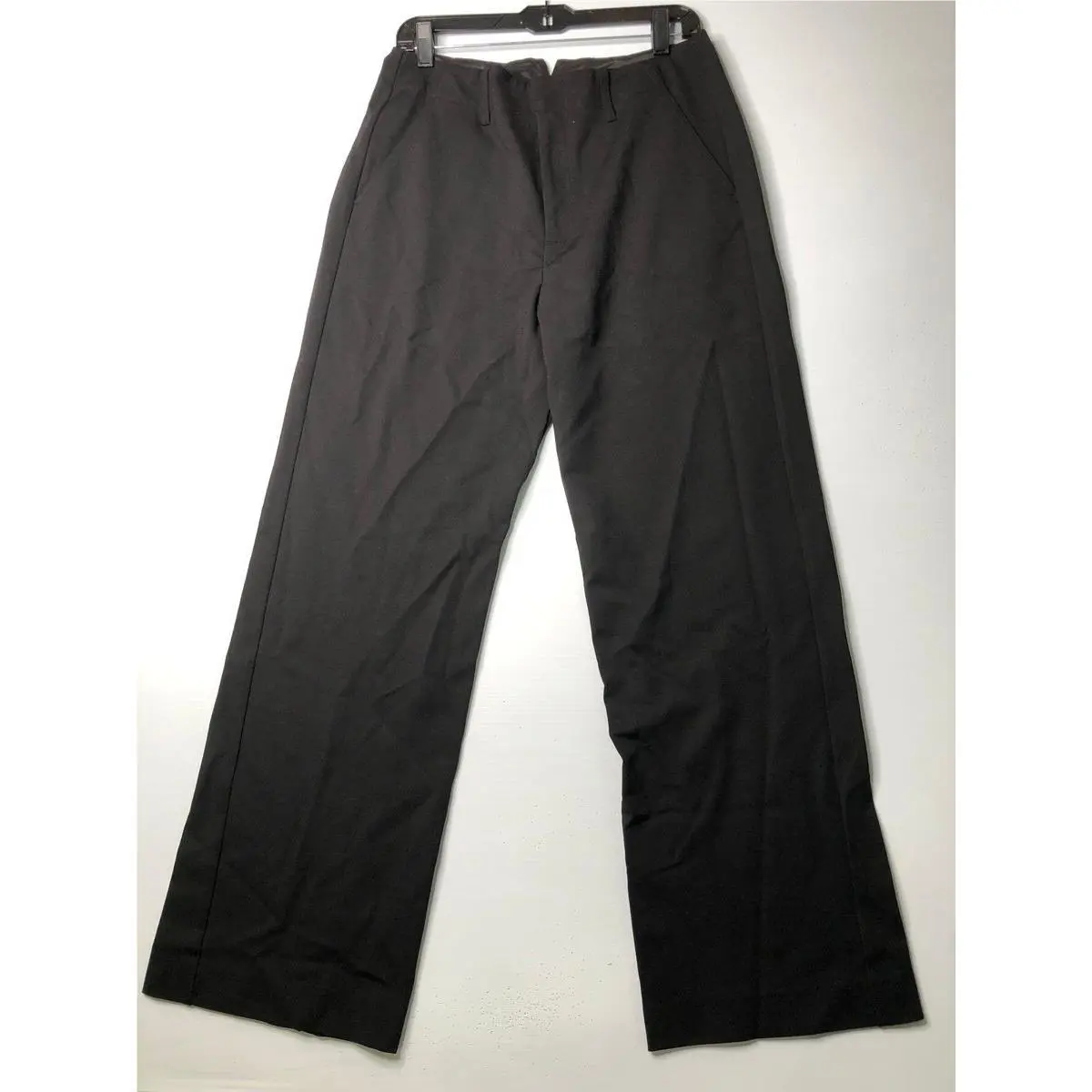 Rag Bone Shea Ponte Pants Women`s Size 10 Black WAC24F5065C965