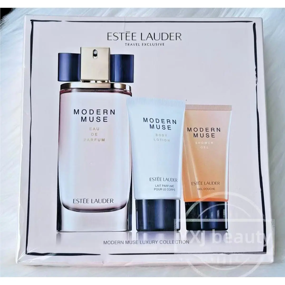 Estee Lauder Modern Muse Perfume Body Lotion Shower Gel Set 100ml+50ml+50ml