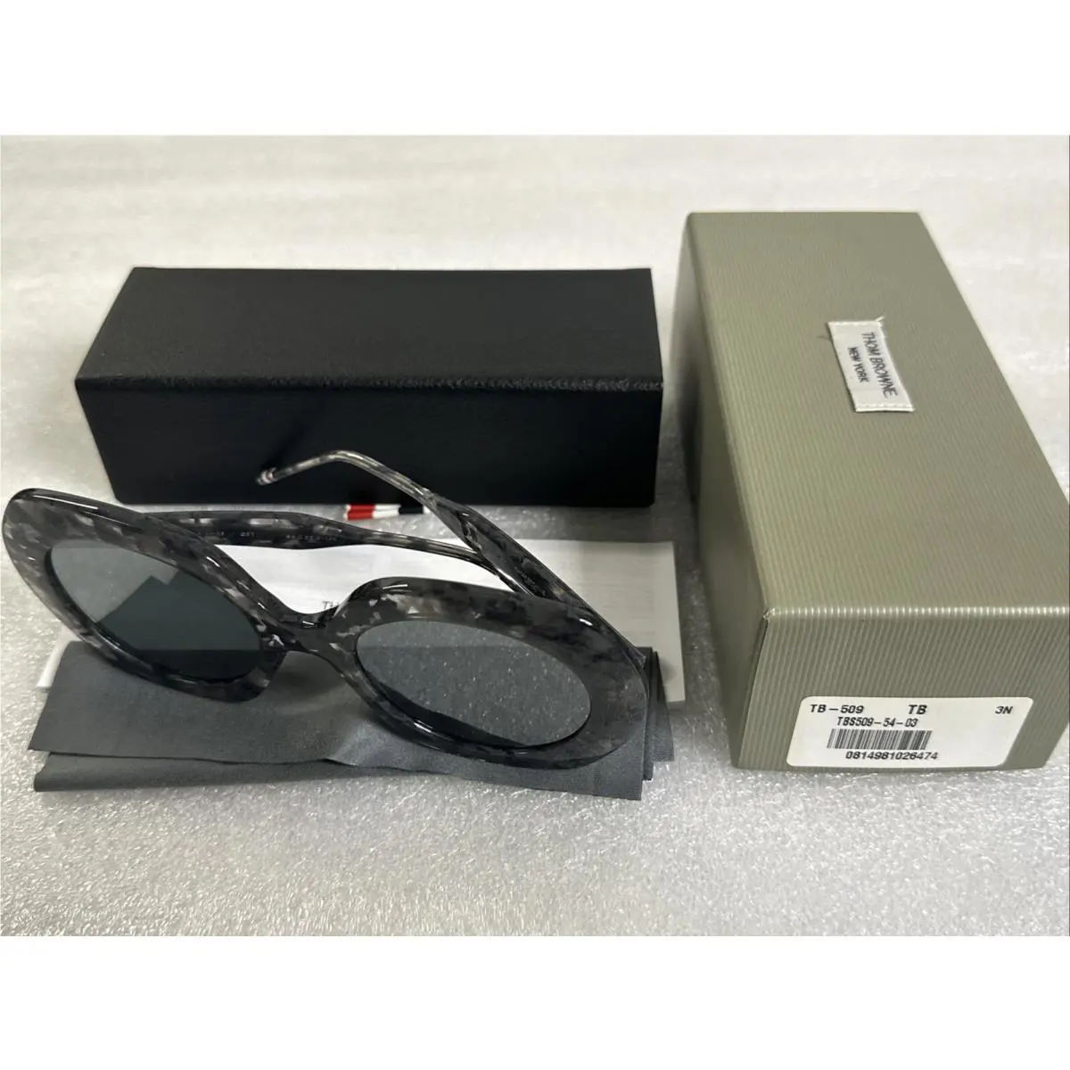 Thom Browne TBS509-54-03 Grt Sunglasses Gray Tortoise Frame 54-22.5-145