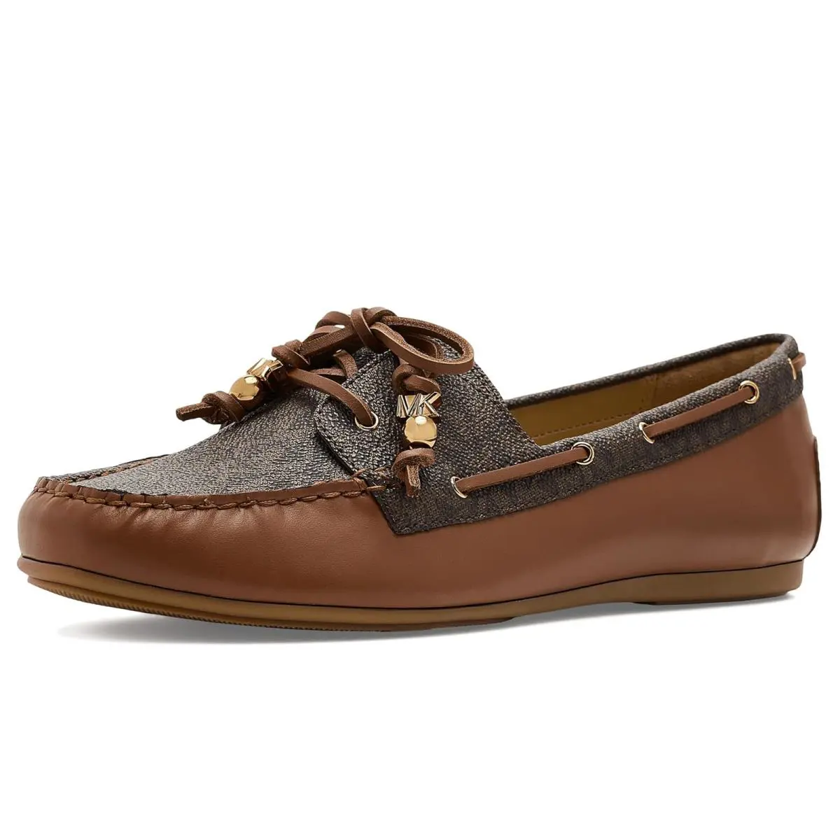 Woman`s Boat Shoes Michael Michael Kors Fallon Moc