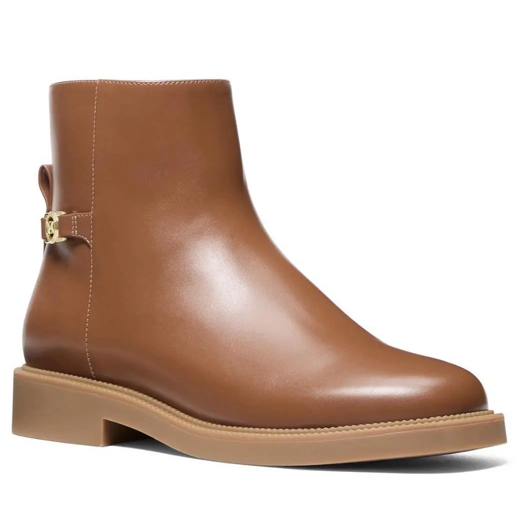 Kors Women`s Mandy Block Heel Booties 6.5 Shoes w/ Box by Michael Kors