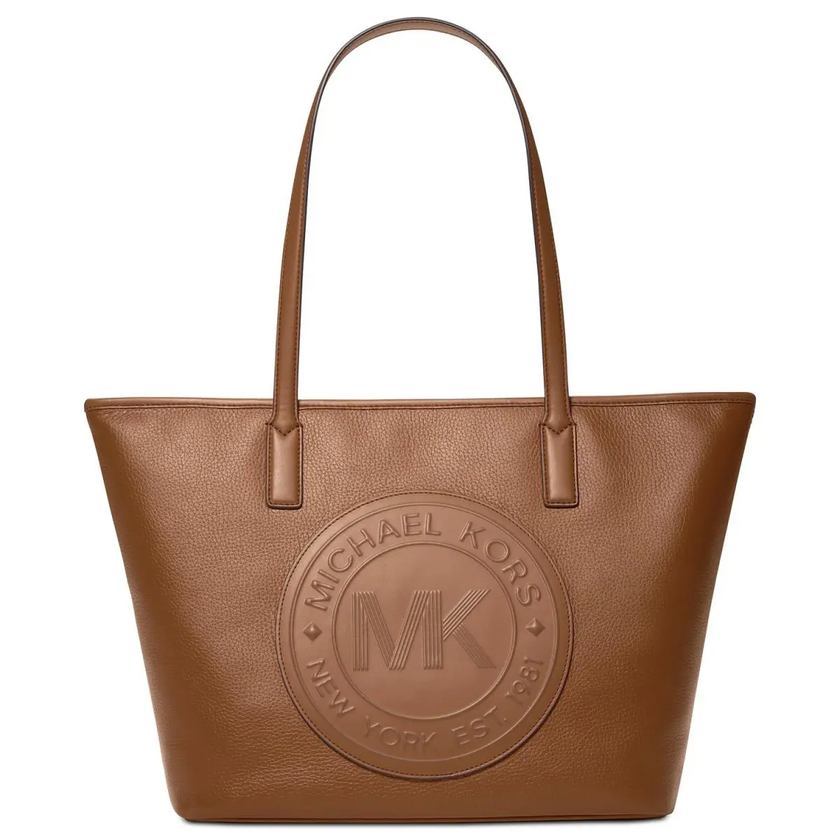 Michael Kors Fulton Top Zip Tote Bag Luggage 38H1GF0T2L