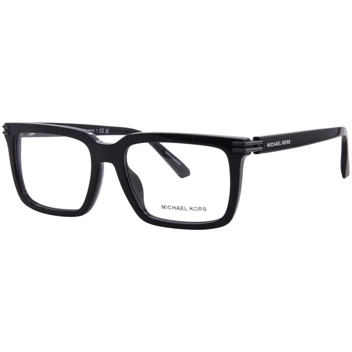 Michael Kors Bayshore MK4155U 3005 Eyeglasses Men`s Black Full Rim Square 55mm