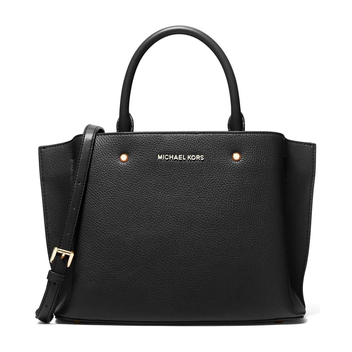Michael Kors Arielle Medium Satchel Bag Black 38T1CI5S2B