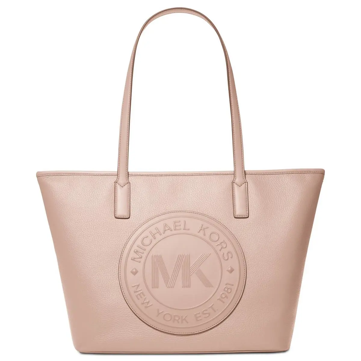 Michael Kors Fulton Top Zip Tote Bag Soft Pink 38H1GF0T2L - Handle/Strap: Pink, Hardware: Gold, Exterior: Pink