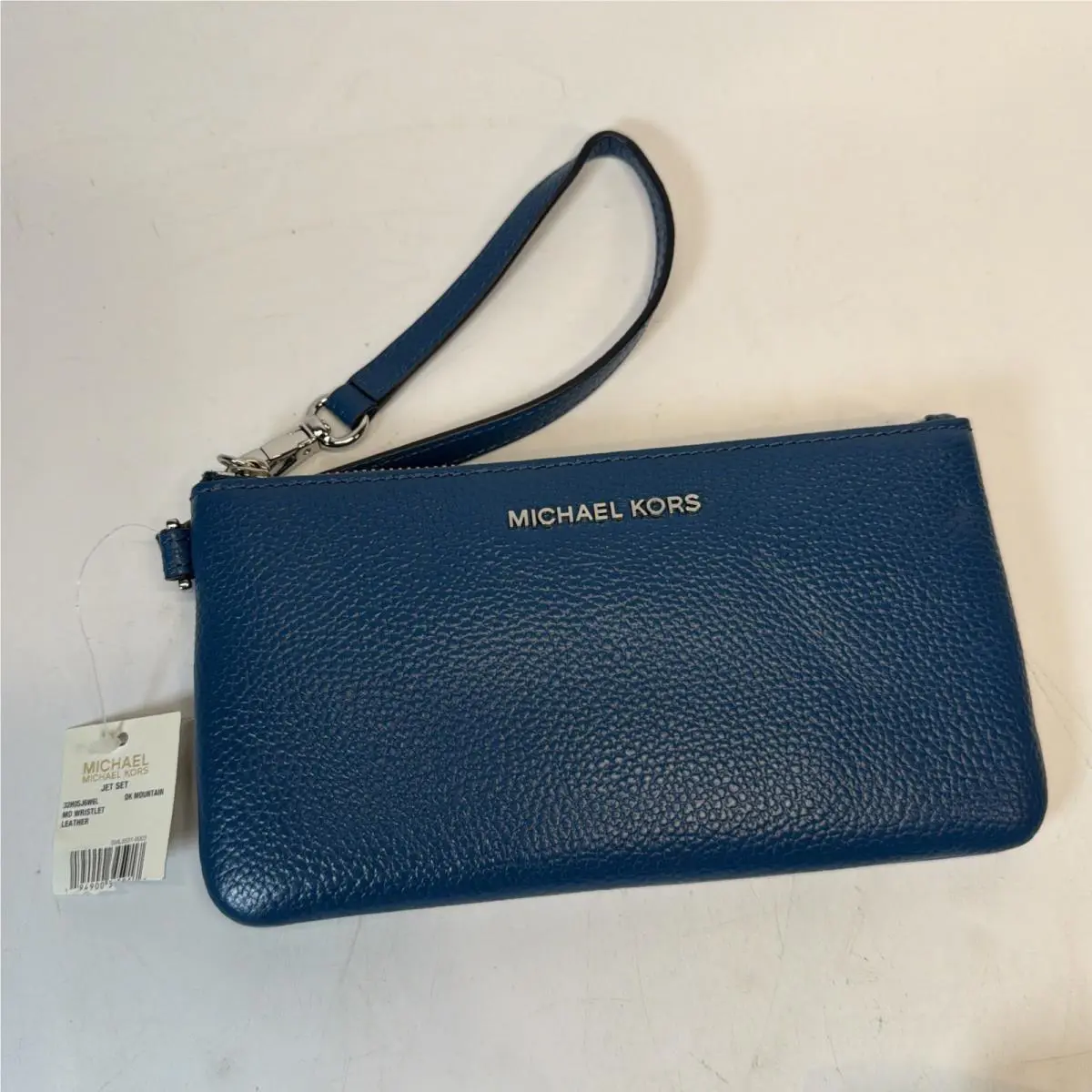Kors Jet Set Medium Leather Wristlet DK Mounta