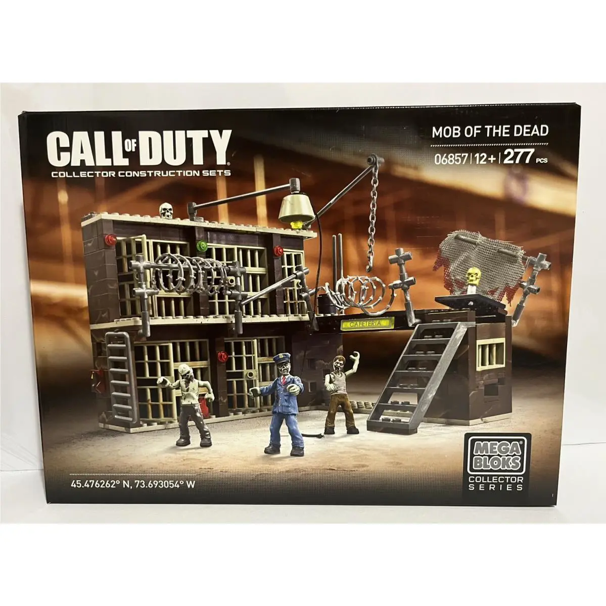 Mega Bloks Call of Duty Mob of The Dead 06857 Collector Series Zombies