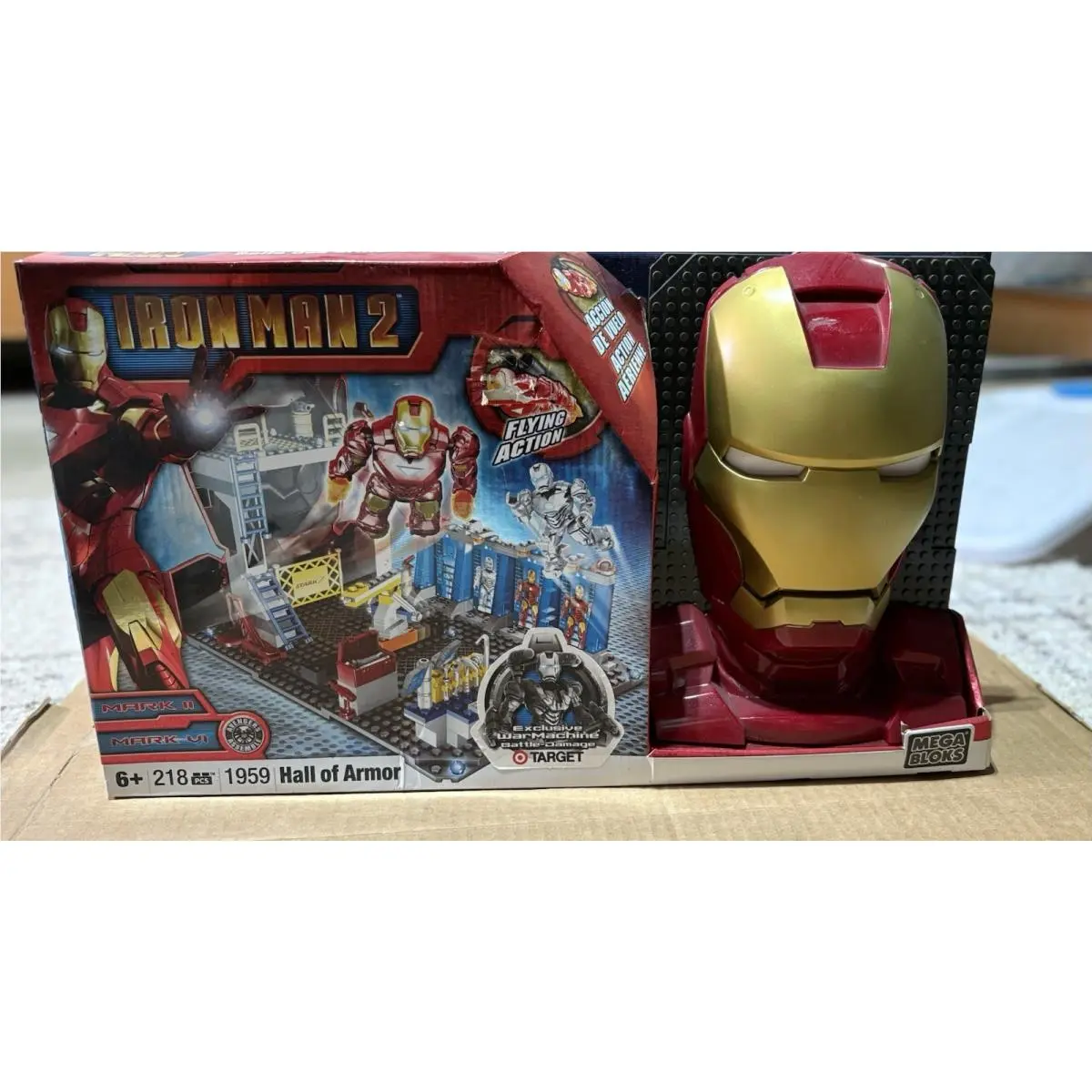 Mega Bloks 1959 Ironman 2 Target Exclusive War Machine Marvel 2010