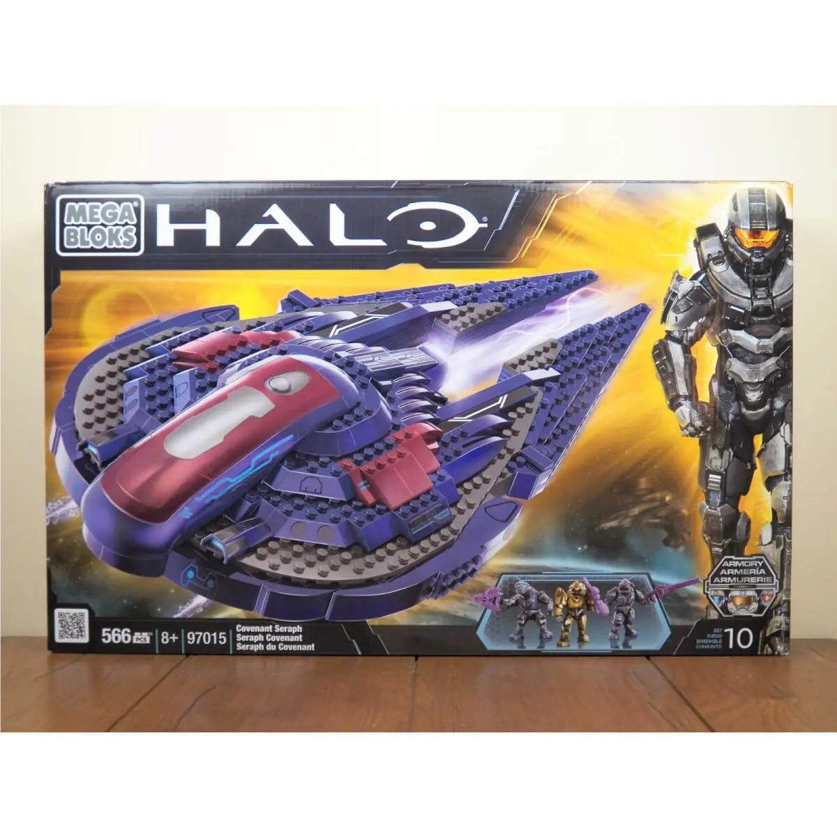 Halo Mega Bloks Covenant Seraph Building Set Blocks Elite General 97015