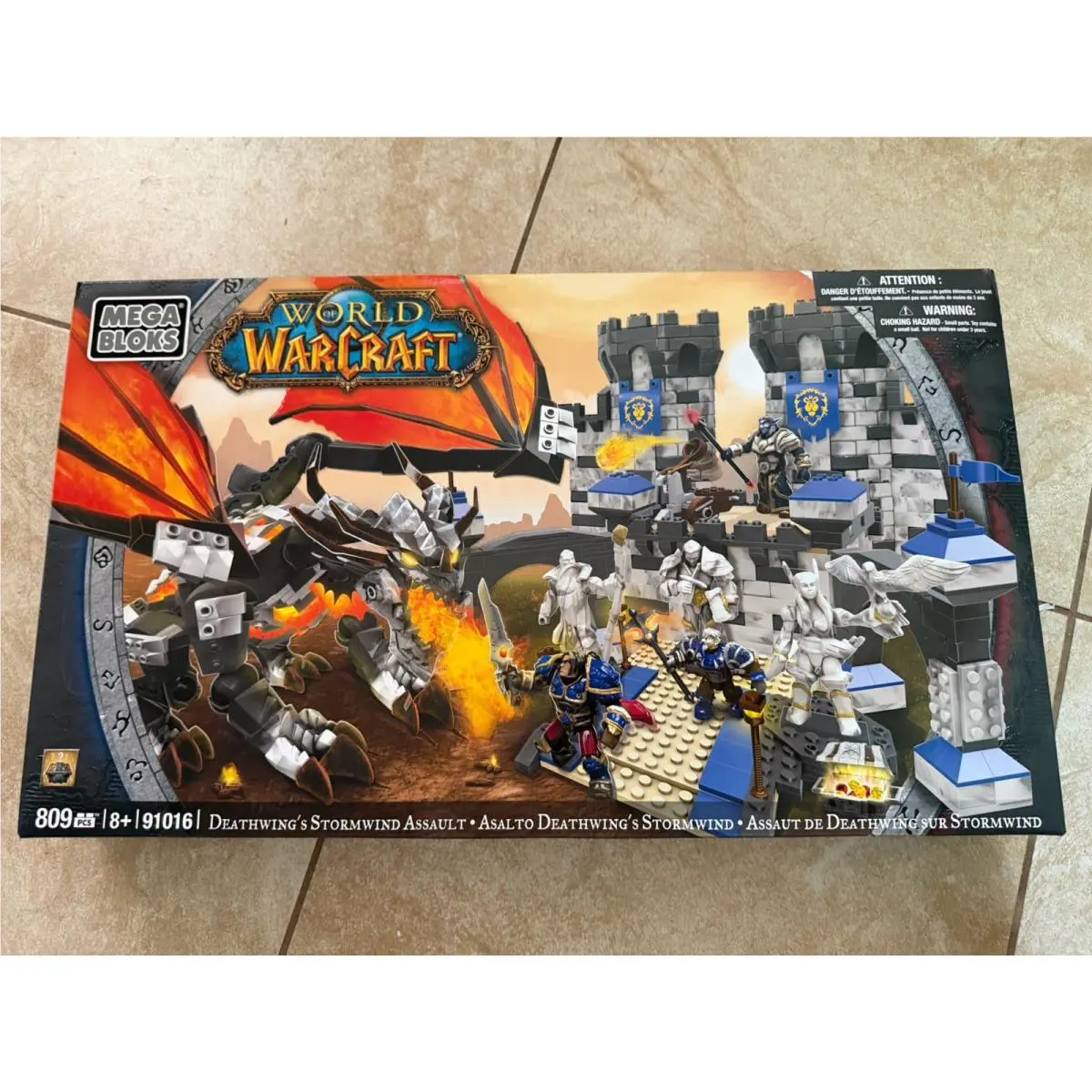 Mega Bloks World Of Warcraft Deathwing’s Stormwind Assault 91016