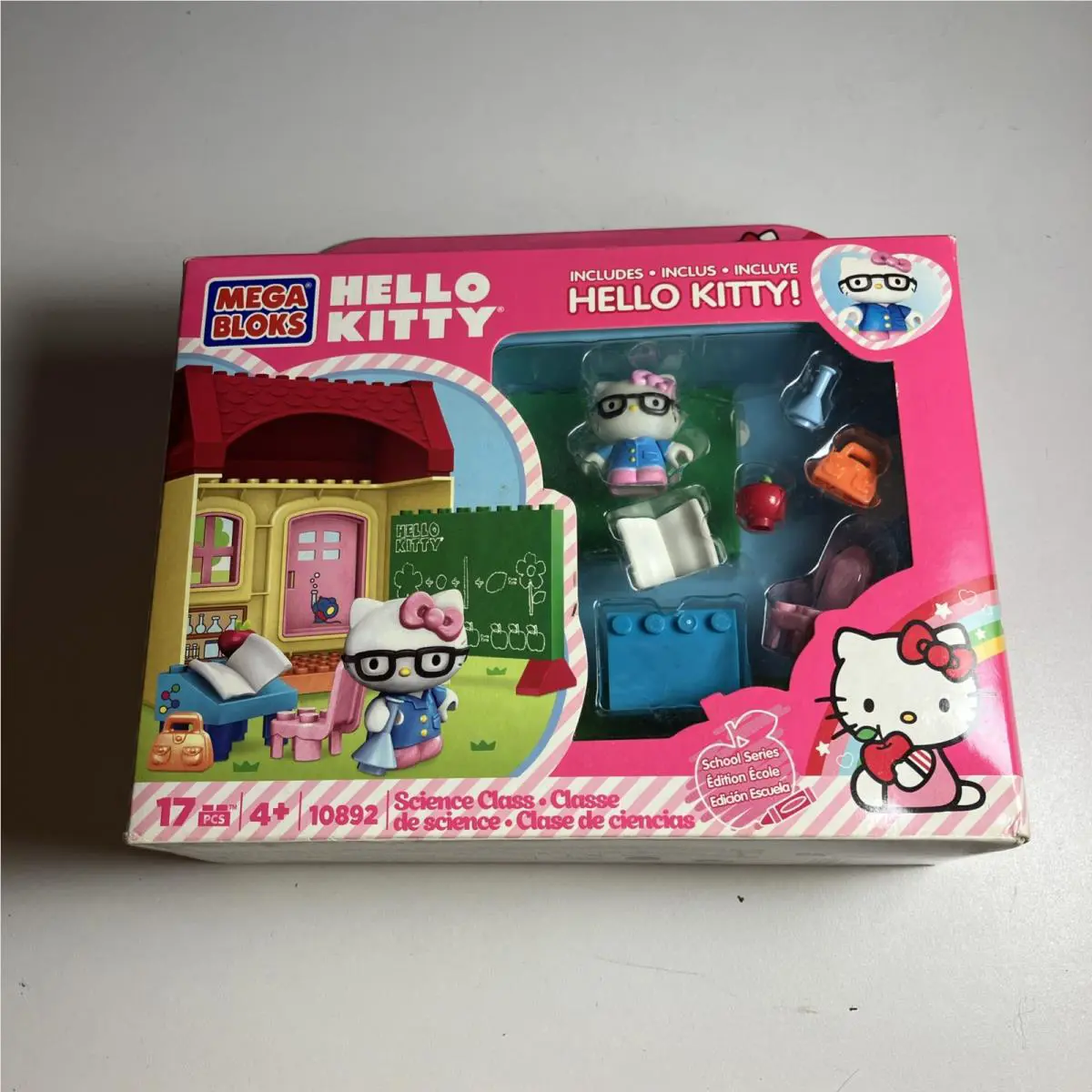 Hello Kitty Mega Bloks 2012 Science Class 10892 Series