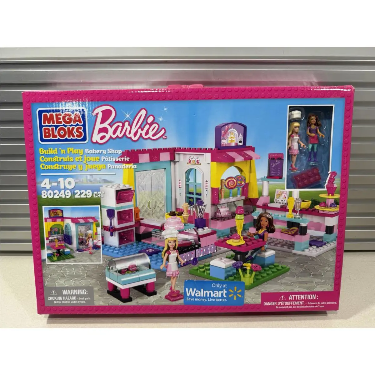 Mega Bloks Barbie Build n` Play Bakery Shop 80249