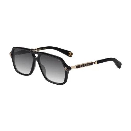 Spp 227 Black 0700 Size 61 Sunglasses by Philipp Plein