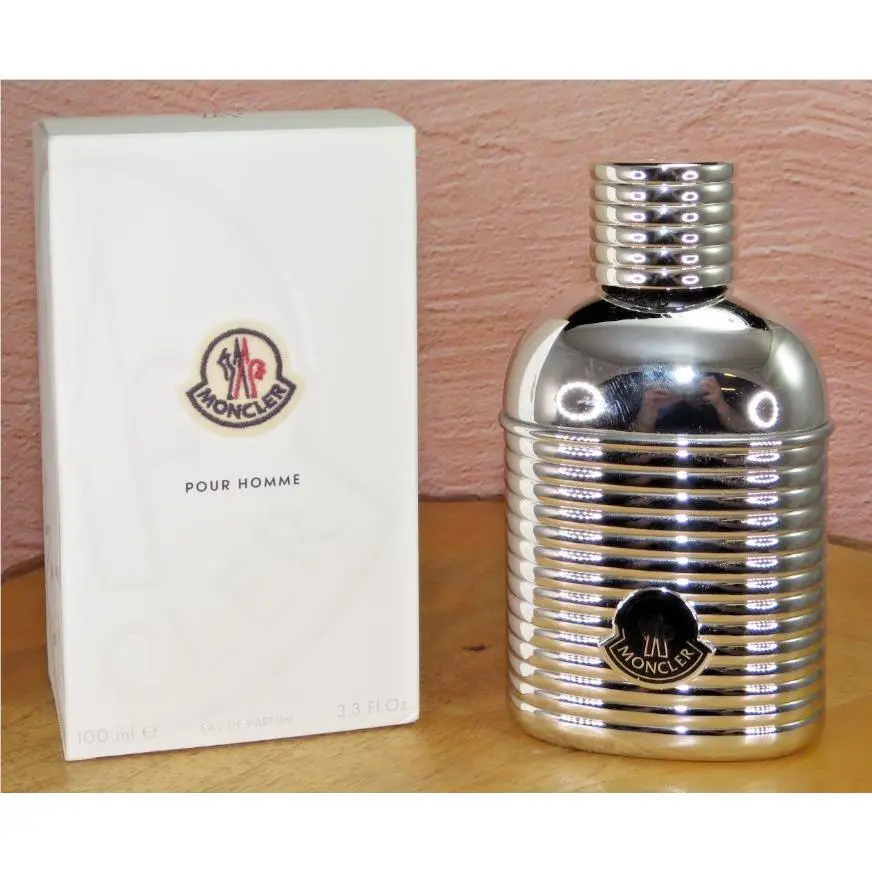 Moncler 3.3 oz/100ml Pour Homme Eau De Parfum For Men Spray Formula
