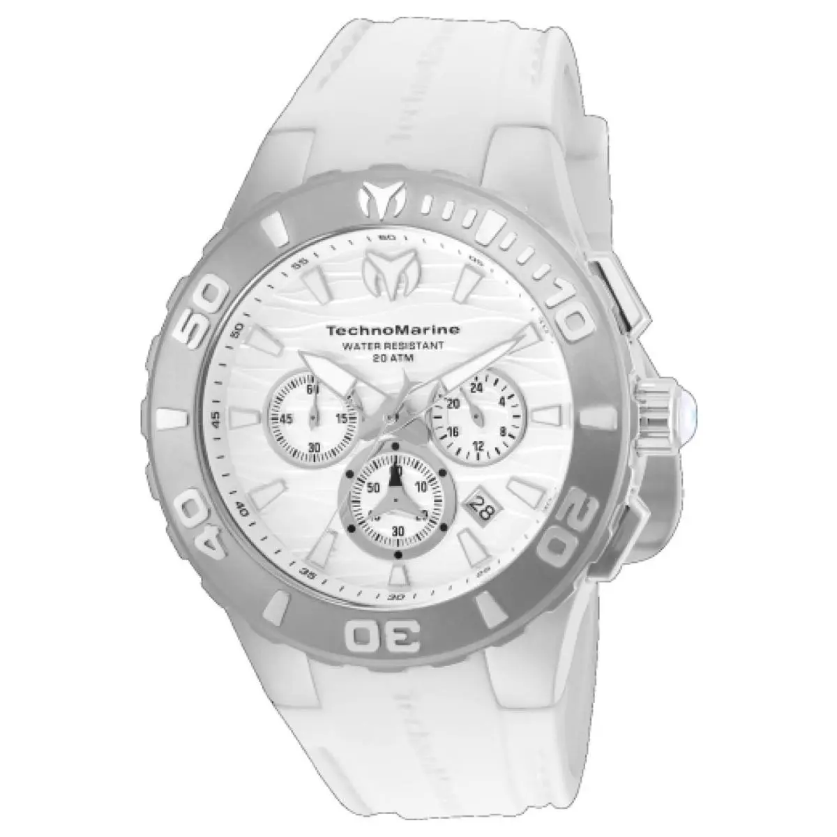 Technomarine Men`s TM-115072 Cruise Analog Display Quartz White Watch