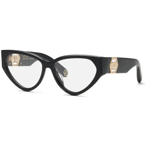 Vpp 163 Shiny Black 0700 Size 57 Sunglasses by Philipp Plein