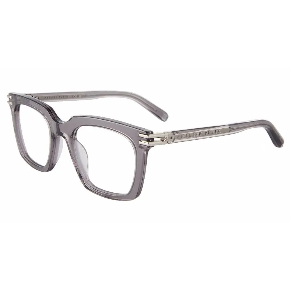 Philipp Plein VPP115M Eyeglasses Eye Glasses 04AR Dark Grey 51mm U