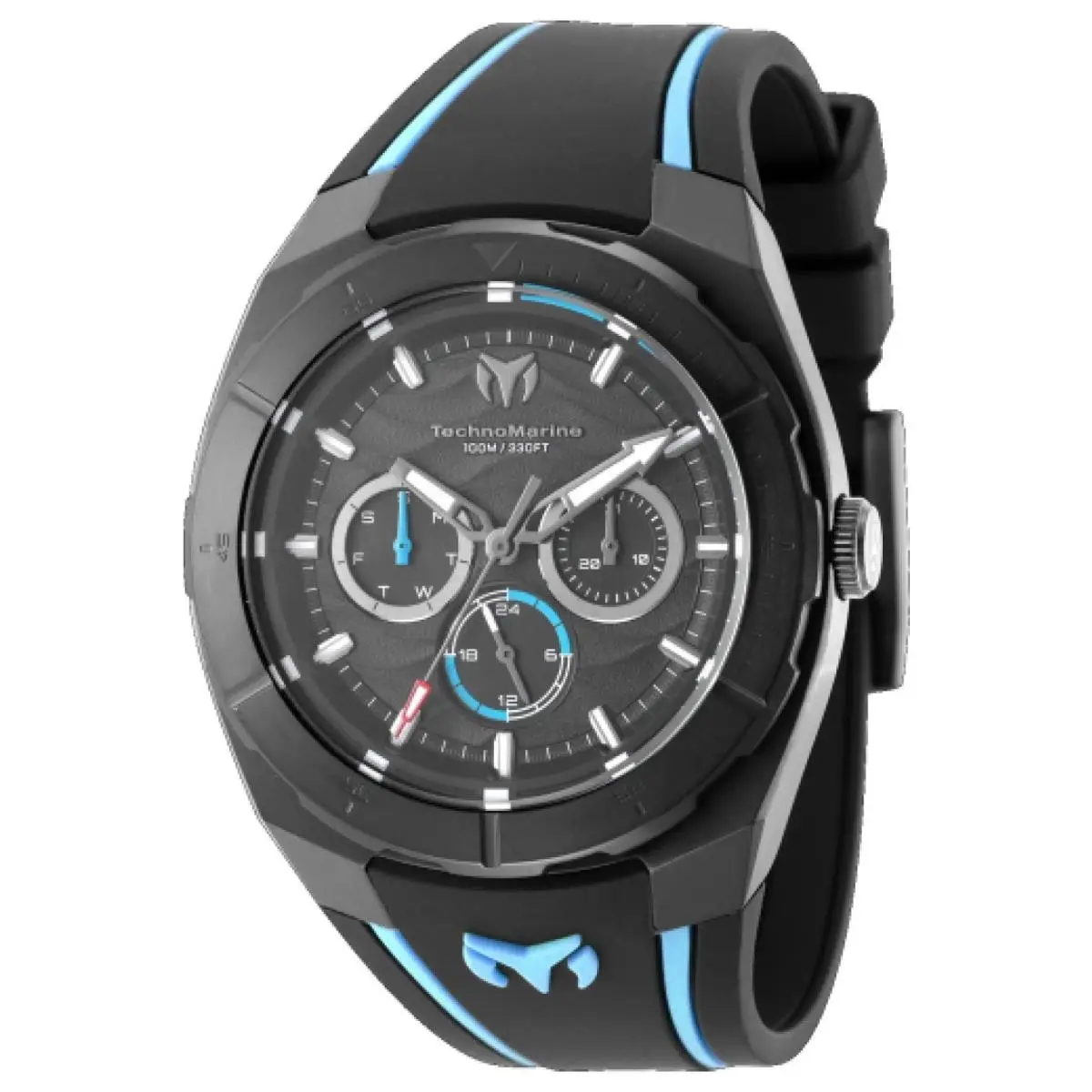 Invicta Technomarine Cruise Men 43.00mm Steel Grey Black Dial VH63 Quartz