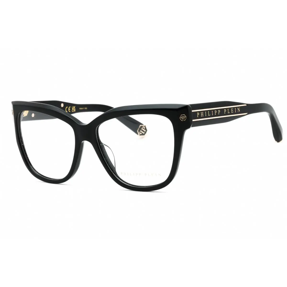 Philipp Plein VPP051M-700-55 Eyeglasses Frame Size 55mm 15mm 135mm Black Women