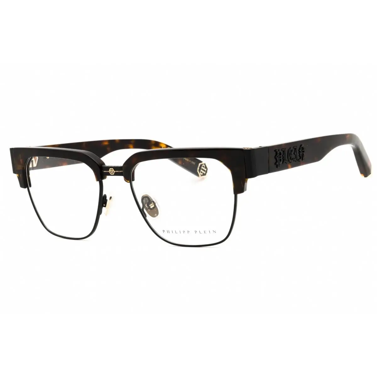 Philipp Plein VPP113M-531-53 Eyeglasses Frame Size 53mm 18mm 145mm Black Men 19