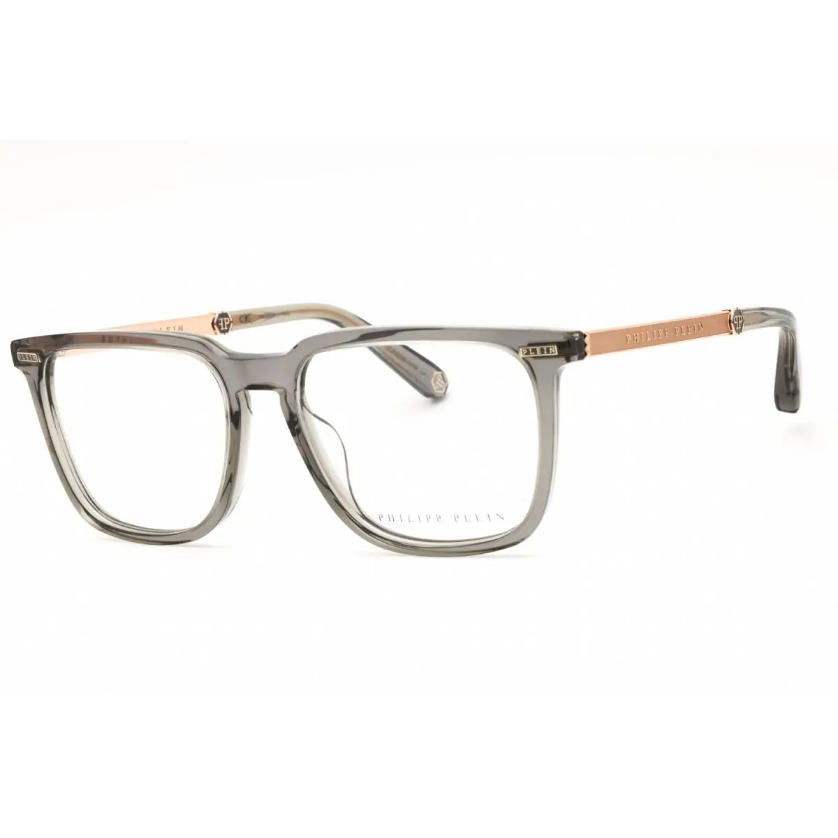 Philipp Plein VPP058M-5409-54 Eyeglasses Frame Size 54mm 17mm 145mm Grey Men 19 - Frame: GREY
