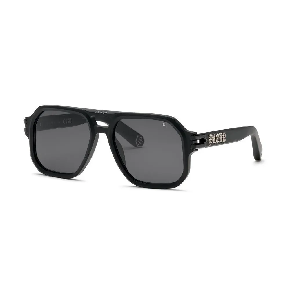 Philipp Plein SPP148V Sunglasses 0703 Matt/sandblasted Black 57mm