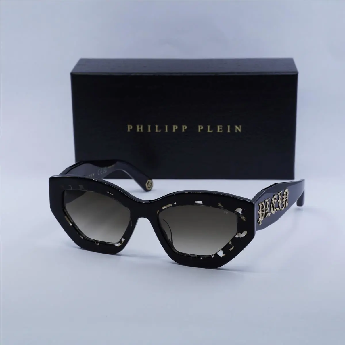 Philipp Plein SPP099M Supreme Star 0700 Black/green Gradient 55-18-140
