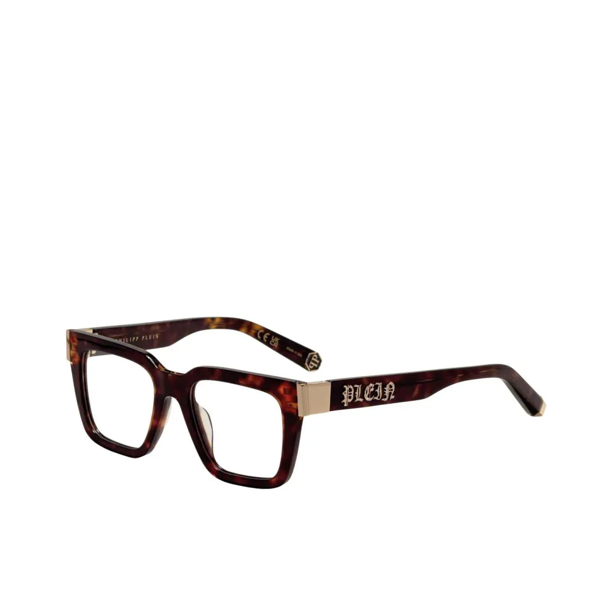 Philipp Plein Men`s 51mm Dark Havana Opticals VPP112M510722