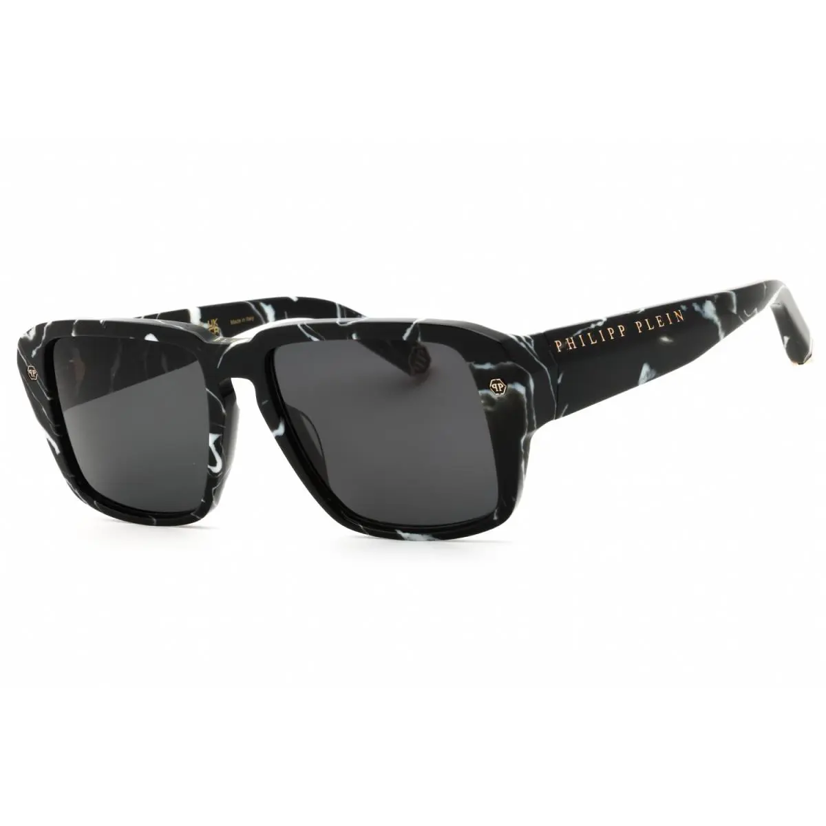Philipp Plein SPP081-Z21-55 Sunglasses Frame Size 55mm 145mm 17mm Black Men