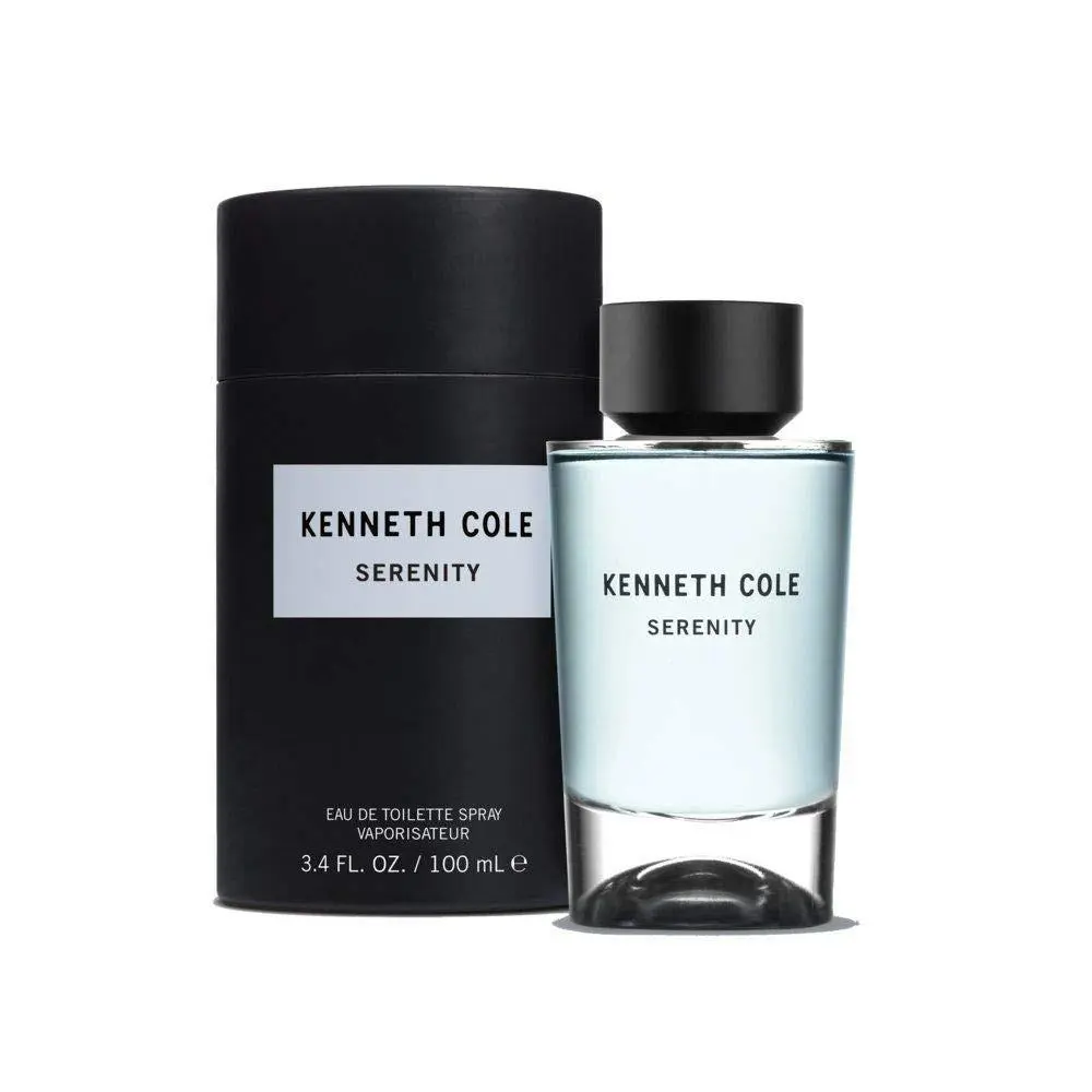 Kenneth Cole Serenity by Kenneth Cole Eau De Toilette Spray Unisex 3.4 oz For