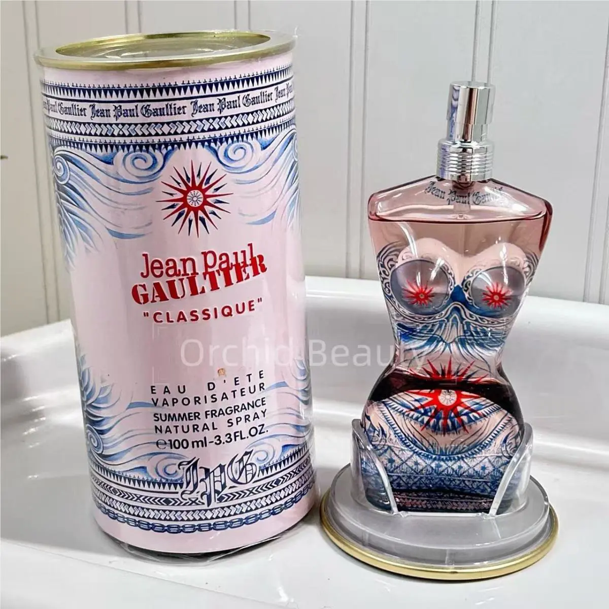 Jean Paul Gaultier Classique Eau D Ete Summer Fragrance 100ml/3.3oz Rare