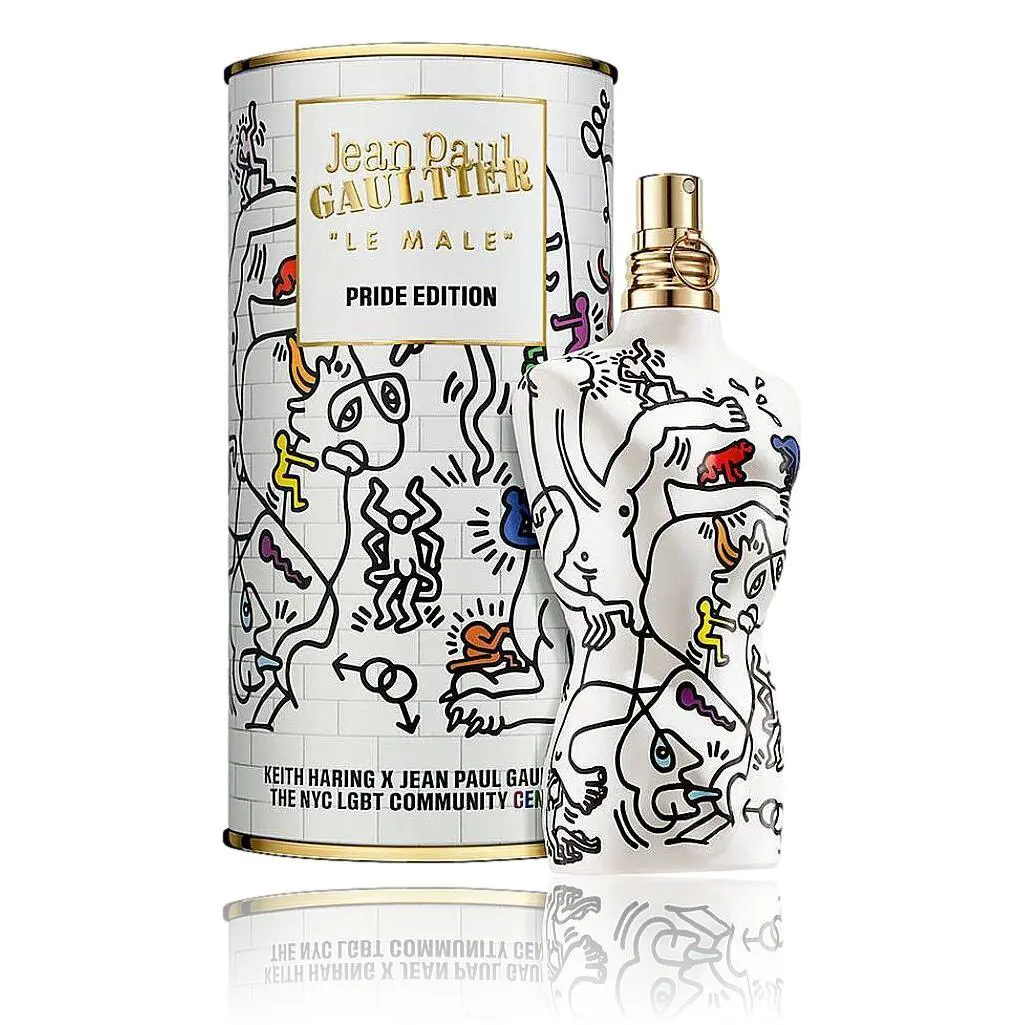 Jean Paul Gaultier Le Male by Jpg 4.2 Edt Spray Men - Pride Edition x Keith