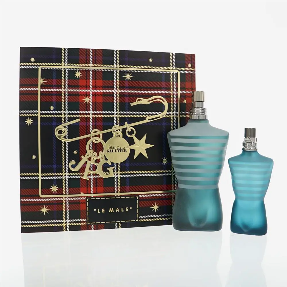 Le Male 2 Piece Set For Men 2 Piece Set by Jean Paul Gaultier Gift Set For Men
