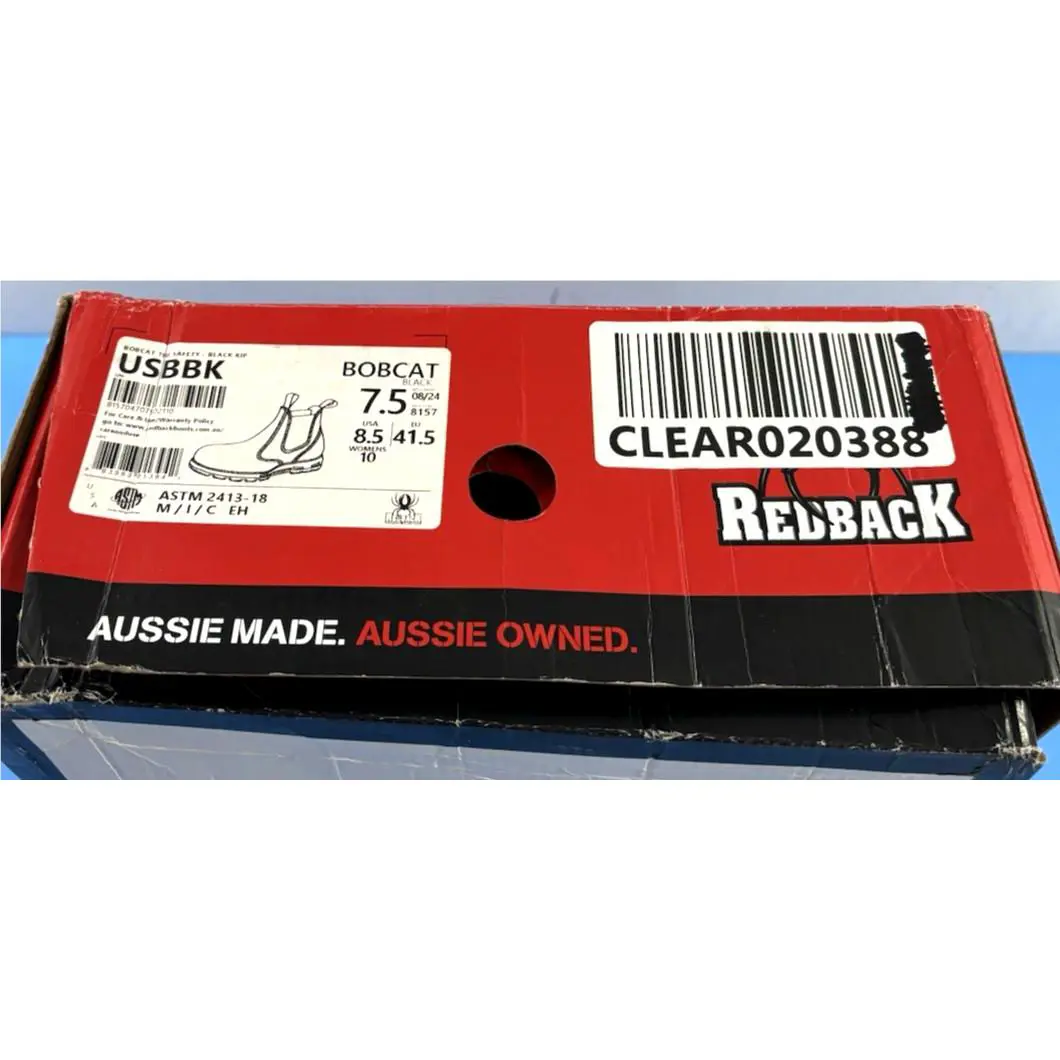 Redback shoes - BOBCAT TPU SAFETY TOE - BOBCAT TPU SAFETY TOE - Black (UPC: 883983013942) 5