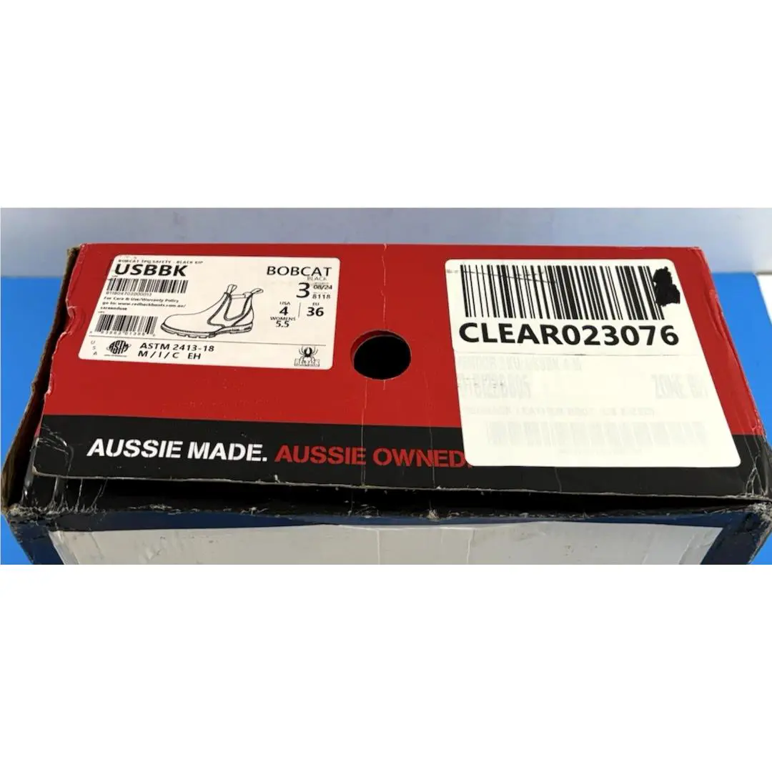 Redback shoes - BOBCAT TPU SAFETY TOE - BOBCAT TPU SAFETY TOE - Black (UPC: 883983013850) 5